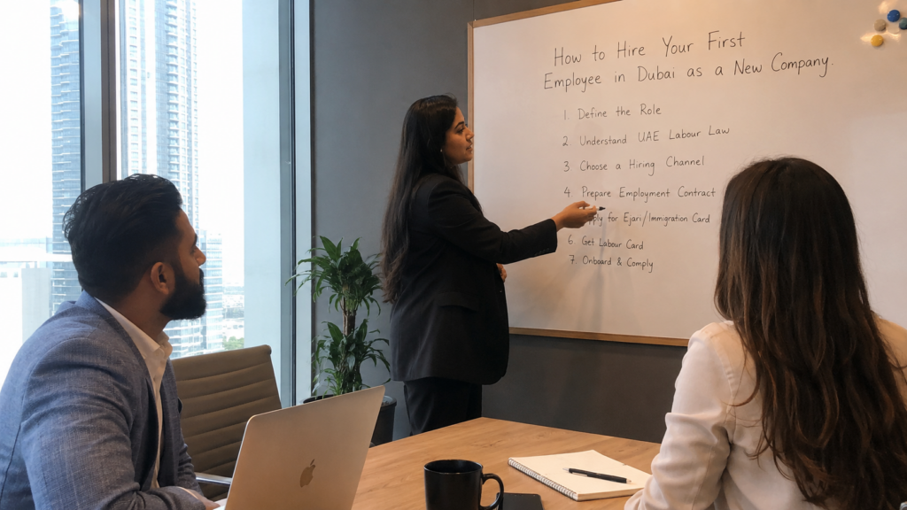 How to Hire Your First Employee in Dubai as a New Company